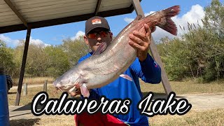 Calaveras Lake fishing for big Catfish