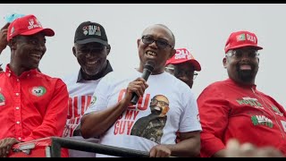 Peter Obi Addresses A Massive Crowd In Edo State as he joins @OlumideAkpata Labour Party CampaigN