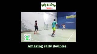 Badminton Rallies, Good killshot Badminton doubles Game