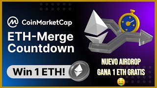 GANA 1 ETH GRATIS (1600 USD) - COINMARKETCAP Airdrop