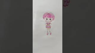 Мои рисунки Лалалупси 🖍️ #рисунки #лалалупси #lalaloopsy #doll