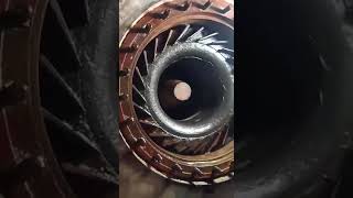 How to Clean the Turbo Charger, Blower side & Change the Compressor Wheel of G.E. of a Ship,  PART 2