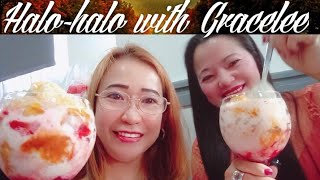 Halo-halo with Gracelee