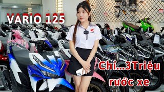 VARIO 125 SẬP SÀN ... CHỈ 3TR RƯỚC XE