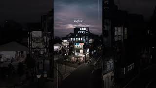 Before/After Lightroom Edit #2 - Tokyo