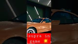 SUPRA IN GAME 💥🤯🥴 #supra