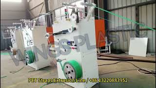 PET Strapping Belt Extrusion Line PET Strap Band Making Machine