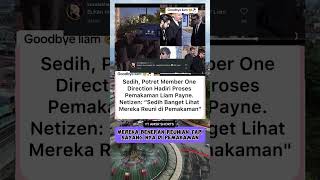 Sedih,potret member one direction hadiri proses pemakaman liam payne#onedirection