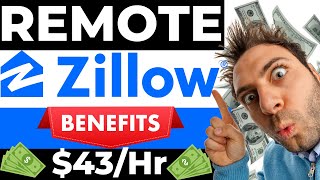 Zillow - $43/Hr - Benefits - Earn Money Online - REMOTE JOB - Work From Home - Job Opening