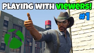 PLAYING WITH VIEWERS! Grinding Career Progress in GTAO