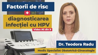 Factorii de risc + diagnosticarea infecției cu HPV | Dr. Teodora Radu