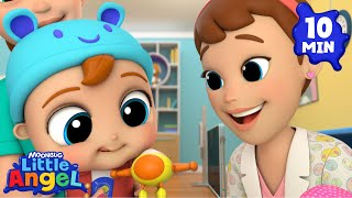 Doctor Check-Up Song! Let’s Stay Healthy | Little Angel Kids Color Songs & Nursery Rhymes 🩺👶✨