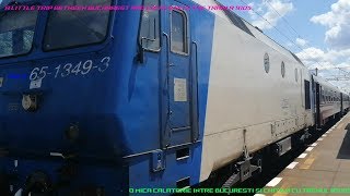 O calatorie cu trenul R 9105/A trip with the train R 9105 between Bucuresti Nord and Chitila