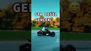 GTA OLSA BEĞENİRDİNİZ 🤣 Amerika’da Motorlu Dayı #Shorts