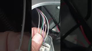 Reverse Camera wire connections,  Which one is positive and Ground.