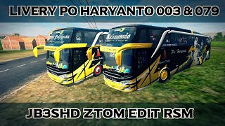 Livery Po Haryanto jb3shd ZTOM edit RSM #Part1