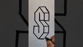 letter 3D S