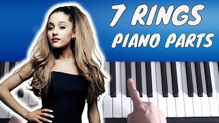 Ariana Grande - 7 Rings Piano Tutorial