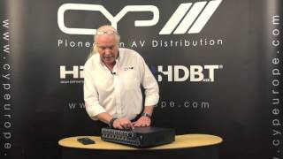 PUV-1082-4K22 10 x 10 HDMI HDBaseT™ Matrix with Audio Matricing Part 1