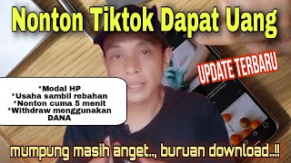 nonton tiktok dapat uang - cara mendapat penghasilan dari internet