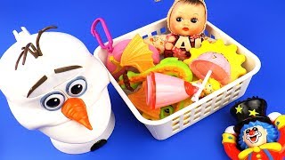 Olaf the Snowman full of Surprise toys for Baby Kids Frozen