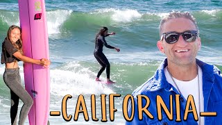 SURFING WITH CASEY NEISTAT IN CALIFORNIA!!