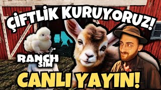 AYIBOĞAN FATİH KÖYDE 1.BÖLÜM! Ranch Simulator 1.BÖLÜM | Farming Simulator | #keşfet #simulator