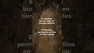 ¿Eres un creyente o discipulo ?