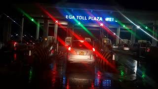 A Night Drive Along The #Entebbe Expressway [From Busega Toll gate to Munyonyo Round about]