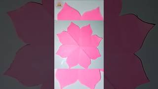 How To Make Easy Petals Cutting | Short Tutorial 💮🌸 #paperflower #diy #flowers #craft #shorts