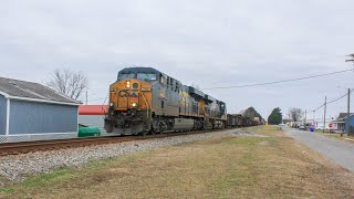 M653 rolling through Benson on 12/30/2023