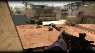 Counter Strike: Global Offensive - 1v4 - Mirage - No music version