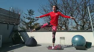 #13 stay at home workout - track & field - balance