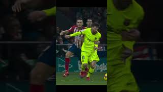 Lionel Messi Crazy Nutmeg Vs Atletico Madrid!😍