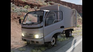 Beamng Drive Toyota Dyna Crashtest+ Downloadlink   Watch Last Crash, Not To Bad