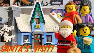 LEGO Santa's Visit 2021 Winter Village Set Review!