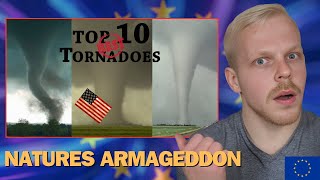 Latvian Reacts To TOP 10 BEST TORNADOES