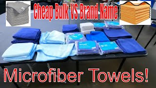 Name Brand Microfiber VS Amazon Bulk Microfiber Conversation! Which Is Better?