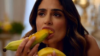 Salma Hayek Eating Banana