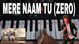 Mere naam tu easy piano tutorial