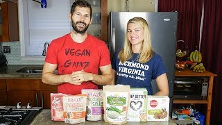 Vegan Snack Taste Test!  |  Healthy Snacks for Weight Loss