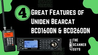 4 Great Features of Uniden Bearcat  BCD160DN & BCD260DN | The Scanner Guys