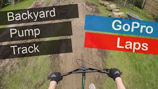 GoPro POV Laps on the Backyard Pump Track