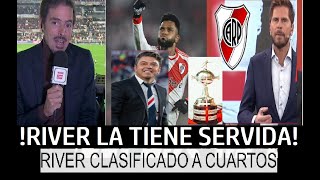 CLOSS y VIGNOLO RENDIDOS con el RIVER de GALLARDO tras ganarle a TALLERES por COPA LIBERTADORES