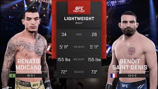 UFC Paris: Moicano vs Saint-Denis (UFC 5 Simulation)