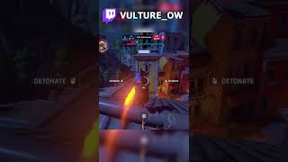 hunting mercy again :3 #vultureow #overwatch2 #overwatch #funny #junkrat #twitch #shorts #fyp