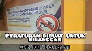 Update Kondisi Terkini Malam Hari Terminal Bungurasih, Kelakuan Para Pengendara Sepeda Motor