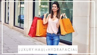 ENJOYING MY LAST DAYS IN LONDON | Luxury Haul + Hydrafacial in Harrods | JASMINA PURI