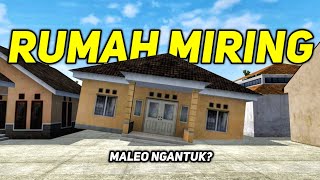 Maleo ngantuk? Lokasi rumah miring di BUSSID 🤣