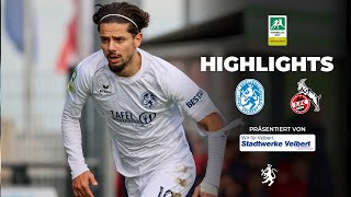 SSVg Velbert 02 vs. 1. FC Köln U21 – Highlights & Tore | Regionalliga West